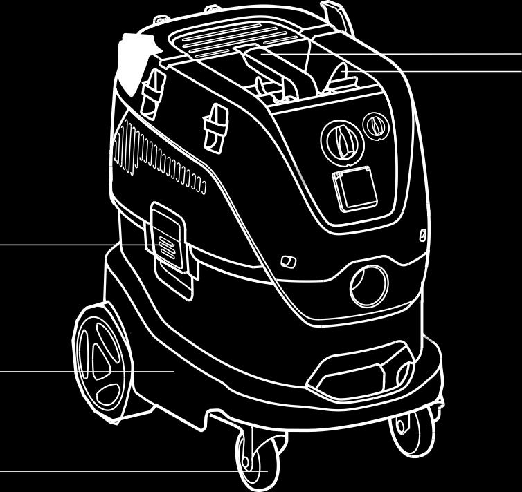 The guide is subdivided into four sections, which are represented by symbols: Before starting DO READ OPERATING INSTRUCTIONS BEFORE USE!