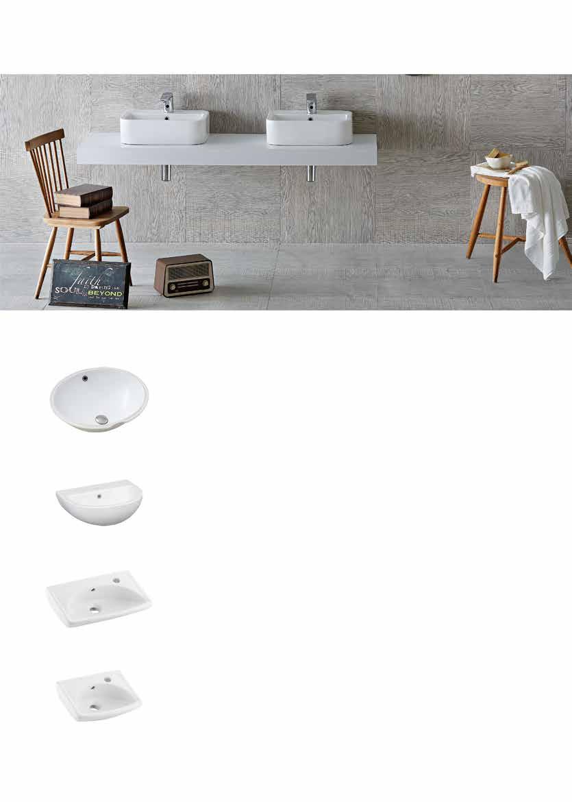 TEK PARÇA ÜRÜNLER ÜRÜN ADI ÜRÜN KODU FİYAT** NATURA TEZGAHALTI OVAL LAVABO 55 cm A053011 154,15 ( / ad.) NATURA LAVABO 50 cm A053001 160,45 ( / ad.