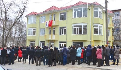 Moldovada TİKA ofisin koordinatoru Canan ALPAS- LAN söledi, ani evin yapılmasında omuz-omuza çalıştılar TİKA, Çadır kasabasının hem Gagauziyanın öndercileri.