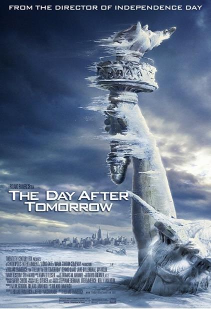 11 Nisan 2019 Perşembe THE DAY AFTER TOMORROW (Yarından Sonra) Yönetmen: Roland EMMERICH 2004 17 Nisan 2019 Çarşamba