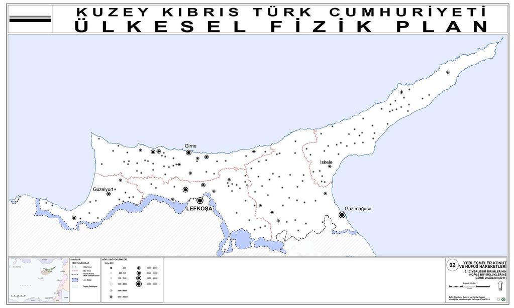 19 Harita 3 : Yerleşim Birimlerinin