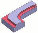 Uygulama örneği İş parçası mazlemesi Freze takım Uç parçası EPQ11R032M32.0-03 ø32, z = 3 LQMU110708PNER-MJ AH725 SS400 / E275A (150HB) Pres kalıbı TPQ18R080M25.