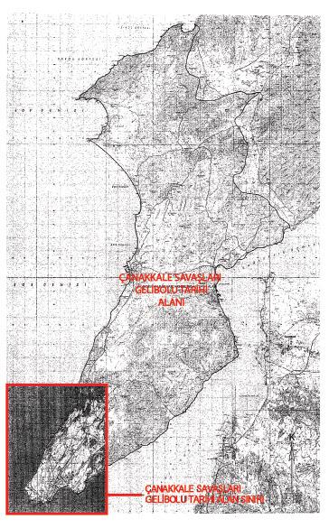 294 PLANLAMA madası Tarihi Milli Parkı Müdürlüğü kaldırılarak Çanakkale Savaşları Gelibolu Tarihi Alan Başkanlığı kurulmuş ve Çanakkale Savaşları Gelibolu Tarihi Alanı nın sınırları belirlenmiştir.