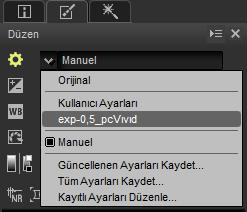 n Ayar Yöneticisine Ayarlar Ekleme Ayar yöneticisi açılır menüsüne ayarlar eklemek için Güncellenen Ayarları Kaydet ve Tüm Ayarları Kaydet seçeneklerini kullanın. AA2.