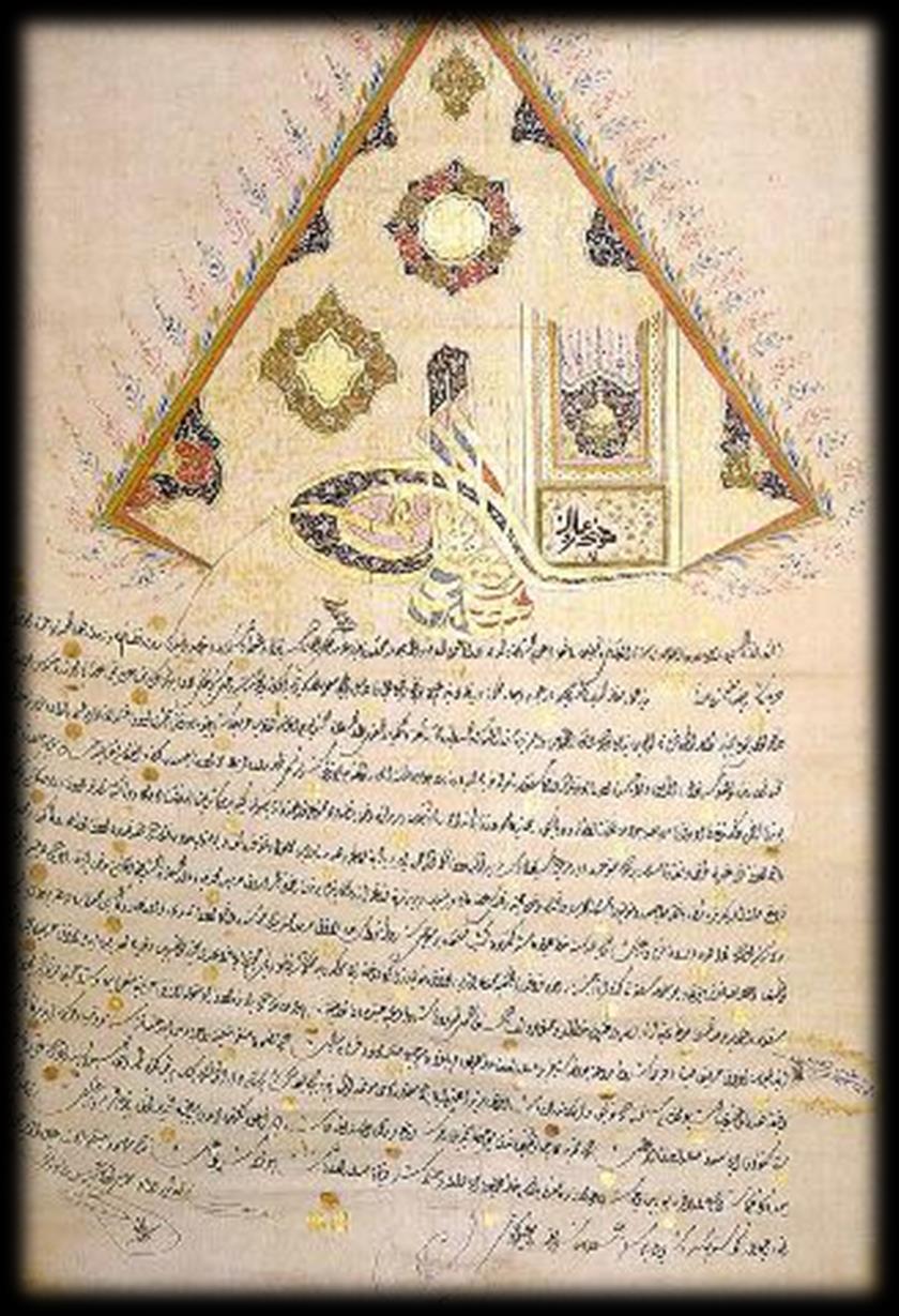 1845 Abdülmecid Fermanı Padişah Abdülmecid, Babıali de yetkililere hitaben okuduğu Fermanında; Askeri okullar dışında hiçbir çalışmada başarılı olunamadığını, Asıl ilerlemenin, ülkenin mamur, halkın