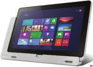 160 gram ağırlığında, Windows 8 Acer tablet Acer in Windows 8 işletim sistemine sahip tableti Türkiye de satışa sunuldu.