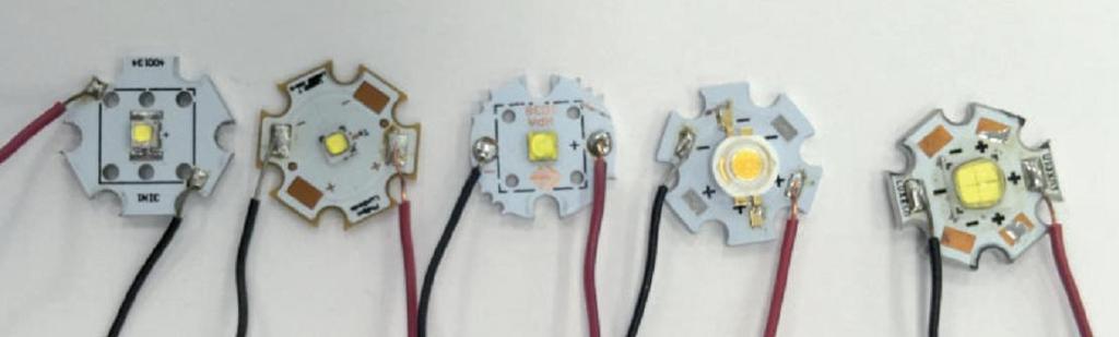 Tez süresince, LED çiplerine sıcaklığın etkisinin daha iyi anlaşılması için bir çok LED ışık kaynağı, İstanbul Teknik Üniversitesi Enerji Enstitüsü bünyesindeki Enerji Verimliliği ve Aydınlatma