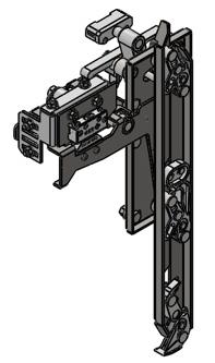 Car Door S50 Skate EN 81-20/50 Lock Kit Left Skate EN 81-20/50 Kilit Kit