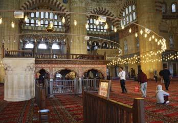 UNESCO nun 2011 yılında Dünya Mirası Listesi ne aldığı Selimiye Camii ve Külliyesi Mimar Sinan ın ilerlemiş yaşında yaptığı ve ustalık eserim dediği bir camidir.