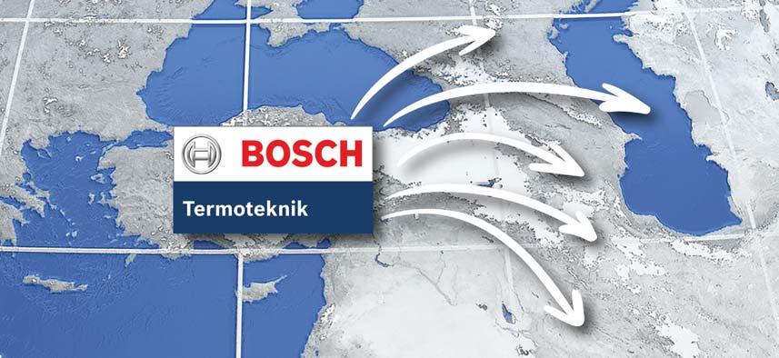 sektör gündemi 17 ülke, Bosch Termoteknik Türkiye tarafından yönetiliyor İklimlendirme sektöründe ısıtmadan soğutmaya havalandırmadan endüstriyel sistem ürünlerine kadar tüm sistem çözümlerini sunan