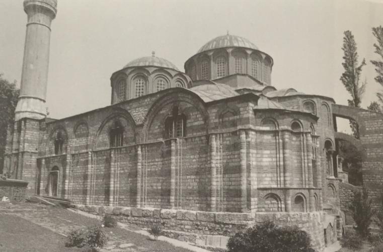 Şekil 4. Chora Manastır Kilisesi/Kariye Camii Güneydoğu Görünümü (R.