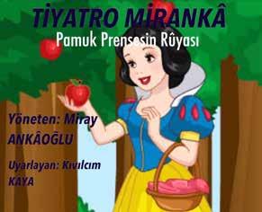 [ ÇOCUK OYUNU ] Pamuk Prensesin Rüyası Tiyatro Miranka 04 MART PAZAR 11:00 Zübeyde Hanım Pamuk Prensesin Rüyası adlı çocuk oyunu Zübeyde