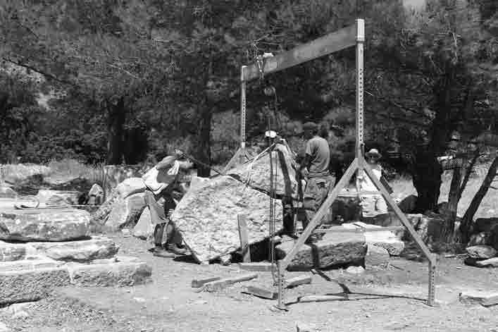 Abb. 1: Priene 2008. Heiligtum der ägyptischen Götter.