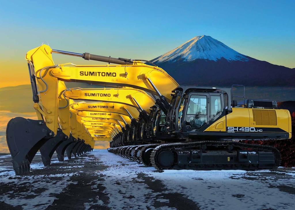Üstün Japon Teknolojisi 02 400 Yıllık Tecrübe... SUMITOMO Construction Machinery, Japonya'da 400 yıllık bir sanayi ve endüstri geçmișine sahip olan Sumitomo Grup șirketleri arasında yer almaktadır.