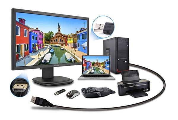 Üretkenliği ve Kullanım Rahatlığı Arttırmak için Ergonomik Tasarım VG2439Smh monitör, en üst düzeyde rahatlık ve konforu elde etmeniz için tasarlanmıştır.