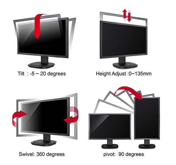 Dahili Hoparlörler ile Stereo Ses Deneyimi VG2439Smh, dahili