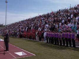 Sevinç Atabay, konuşma yaptı. Genel Müdür Atabay: Sizleri TED Ankara Koleji Vakfı Okulları yönetimi adına selamlıyorum.