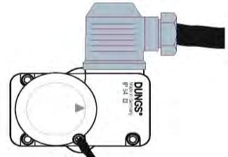 Gaz Basınç Presostat Tip : DUNGS GW50 A5 GW50 A6 GW150 A5 Ayar Aralığı : 5 50 mbar 5 50 mbar 10 150 mbar ELEKTRİK BAĞLANTISI Kablo Rengi Hava Presostatı Gaz Presostatı Mavi COM (3) COM (3) Kahverengi