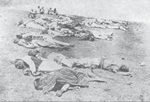25 Nisan 1918'de, Subatan'da Ermeniler tarafından öldürülen Türk çocuklar, kadınlar ve karınları deşilerek bebekleri çıkarılan anneler 1- Haçlı zihniyetinin tekrar İslam a karşı harekete geçmesi
