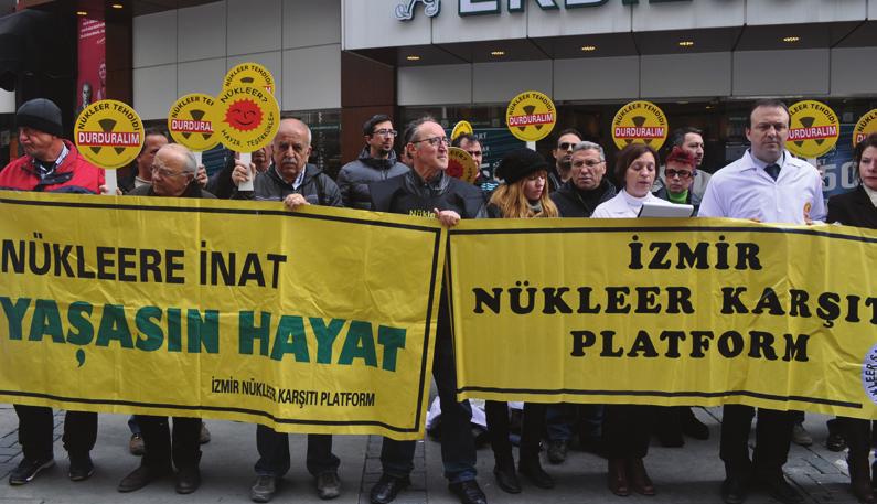 Fukuşima Felaketi Yıldönümü Açıklama 11 Mart 2014 Nükleer Karşıtı Platform İzmir Bileşenleri tarafından Fukuşima nükleer felaketinin 3.