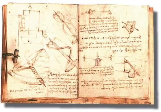 Da Vinci; bir bilim adamı olarak, anatomi, inşaat mühendisliği, optik ve hidrodinamik gibi farklı alanların var olan mevcut bilgisini arttırarak