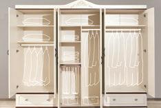 ROMA COUNTRY YATAK ODASI BEDROOM 2 5 1 1130 GARDROP / WARDROBE