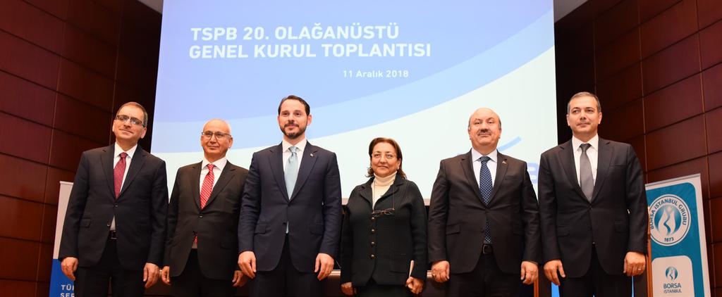 Yönetim Kurulu Başkanı Prof. Dr. Erişah Arıcan, Borsa İstanbul A.Ş. Genel Müdürü ve Yönetim Kurulu Üyesi Murat Çetinkaya ile 300 e yakın sektör temsilcisi katıldı.