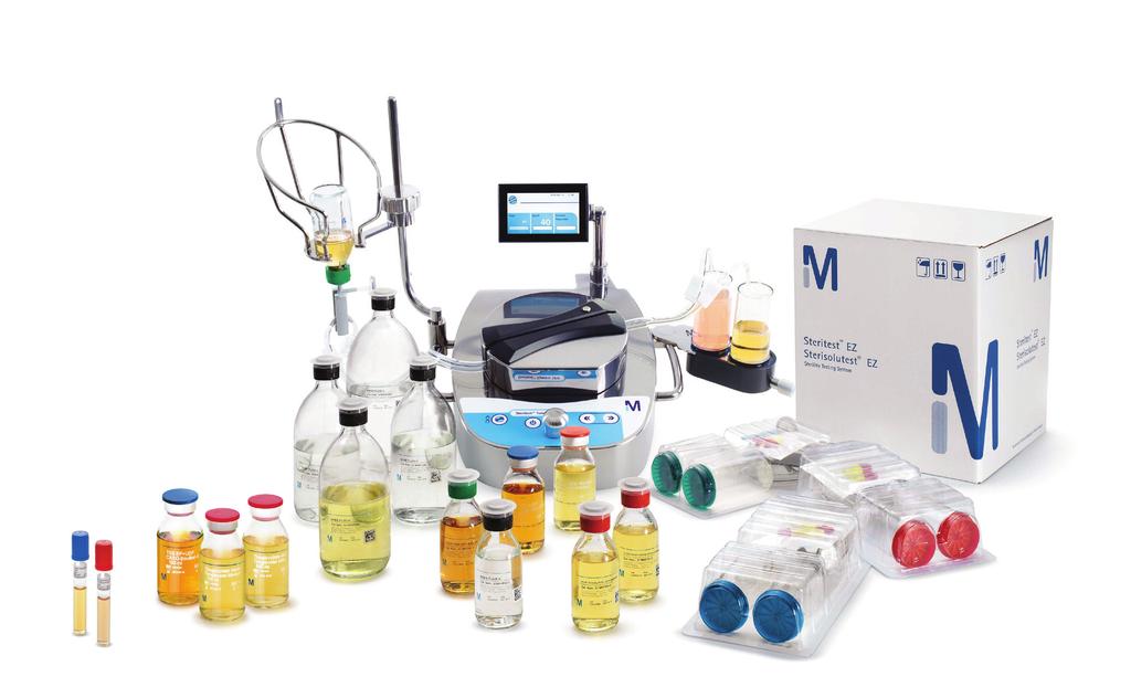 Mikrobiyoloji Yaşam Bilimleri Tekrar Kullanılabilir (Re-Usable) Sterilite Test Sistemi leri Hidrofobik Kenarlı Membran ler Tekrar kullanılabilir sterilite test sisteminde kullanılan tüm ekipmanlar