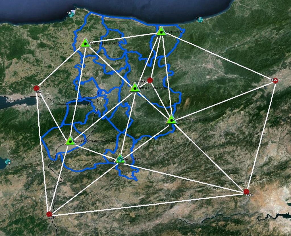 SASKİ GNSS İstasyon Koordinatları İstasyon Koordinatlarının hesaplanması için öncelikle tüm istasyonların ortak en az 48 saatlik Rinex verisi toplaması beklenmiştir.