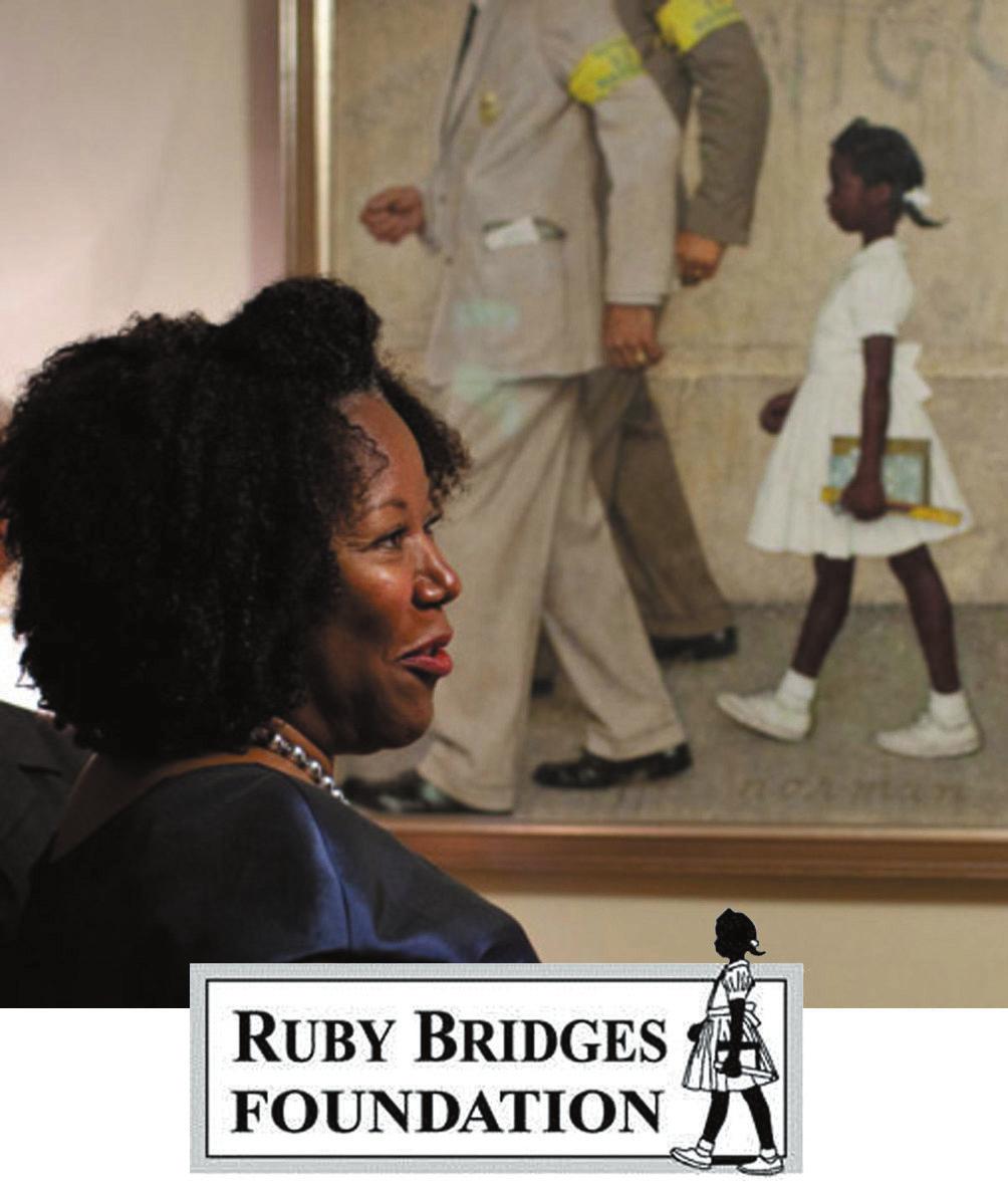 Ruby Bridges in kurdu u Ruby Bridges Foundation isimli vak f, e itim ve rkç l kla mücadele alan nda çal flmalar yap yor. oldu unu gördü.
