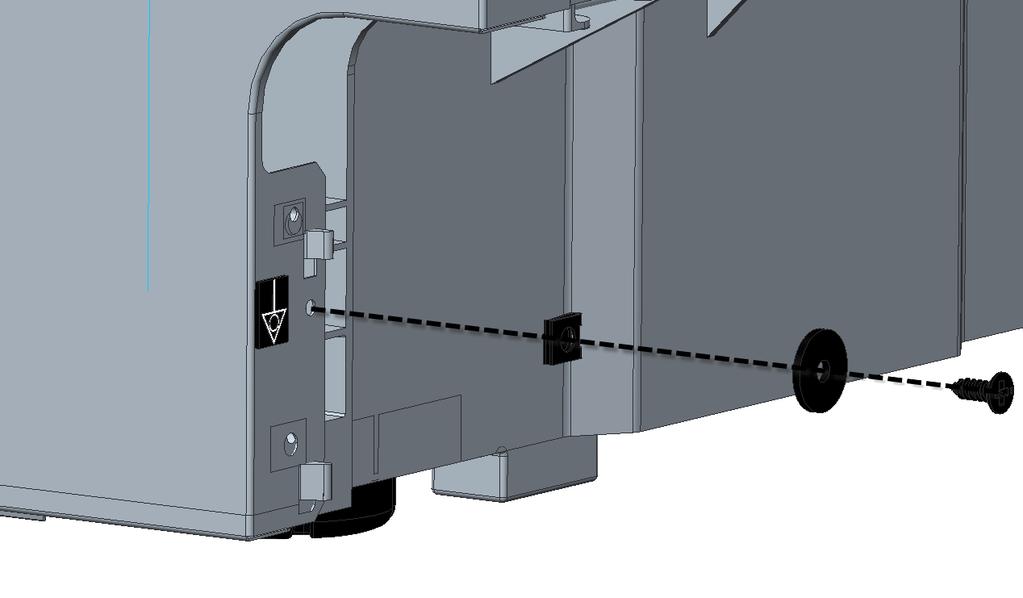 parçası yan panel metaline uçları arasındaki