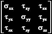 Bölüm 7 1 VII. ARAZİ GERİLMELERİ 7.1. Gerilme Tansörü ve Bileşenleri Bir kaya gerilme tayin aşaması öncelikle gerilme kavramının anlaşılmasını gerektirmektedir.