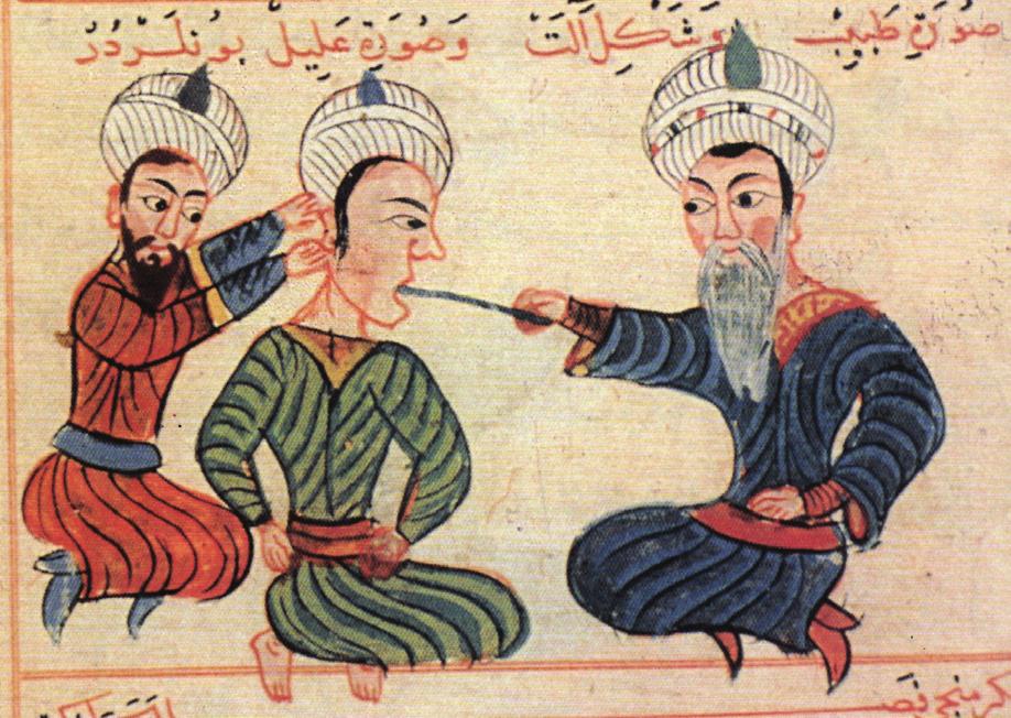 / 23 İslam da Tıp Alanında Yapılan Cerrahiyyetü l Haniyye Minyatürleri Fatih Sultan Mehmed e armağan ettiği nüshadır. Halen Paris Bibliotheque National, Supplement Turc No. 693 te kayıtlıdır.