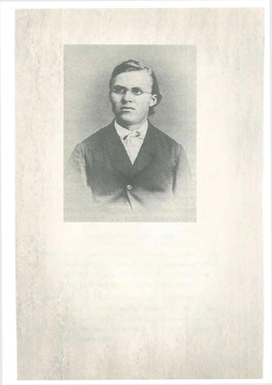 Nietzsche 20 Yaşında, 1864 1865 Mayıs ayında Nietzsche, bundan böyle Leipzig Üniversitesi nde filoloji