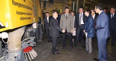 şehrinde kurulu olan Kip Master tesislerinde yatırımları olan Türk yatırımcıların tesislerini ziyaret etti.