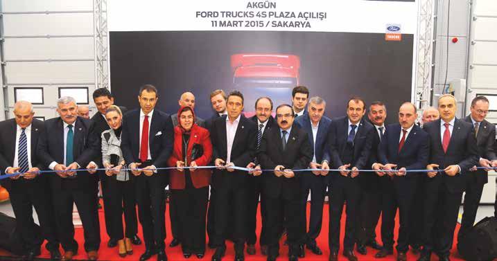 50 Ford Trucks durmuyor Ford Trucks ın 2015 teki ikinci 4S plazası Sakarya da açıldı.