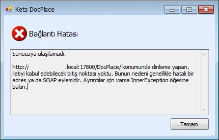 1. İstemcilerde sunucuya ulaşılamadı şeklinde bağlantı hatası alınıyor. Sunucu tarafında 17800 ve 17801 portları üzerinden işlem yapılmaktadır.