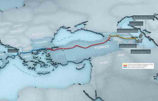 Kompresör İstasyonu Gürcistan 1 (CGS-1) Kompresör İstasyonu Gürcistan 2 (CGS-2) & Ulaşım Yolu (15 km) AREA 81 Basınç Düşürme ve Ölçüm İstasyonu Güney Kafkasya Boru Hattı Genişleme Projesi 690 km