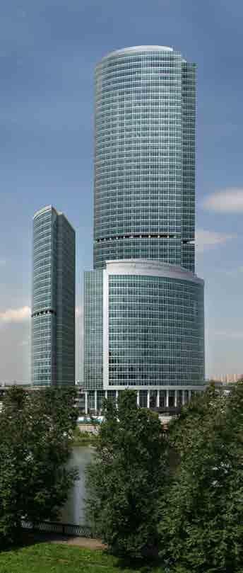 Kompleks, Moscow City Uluslararası İş Merkezi nde bulunup, etkileyici bir mimariye ve yüksek teknolojili yenilikçi bir tasarıma sahiptir. CITY CENTER INVE