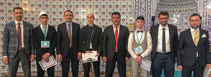 Kur an-ı Kerim ve Ezan Okuma yarışması Almanya birincileri belirlendi Diyanet İşleri Türk İslam Birliği (DİTİB) ne bağlı derneklerde eğitim görmekte olan öğrencilere yönelik geleneksel olarak her yıl