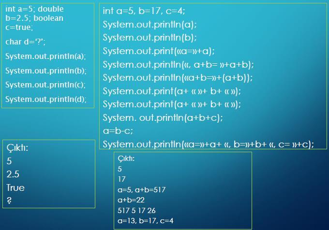 EMT2226 Nesne Yönelimli Programlamaya