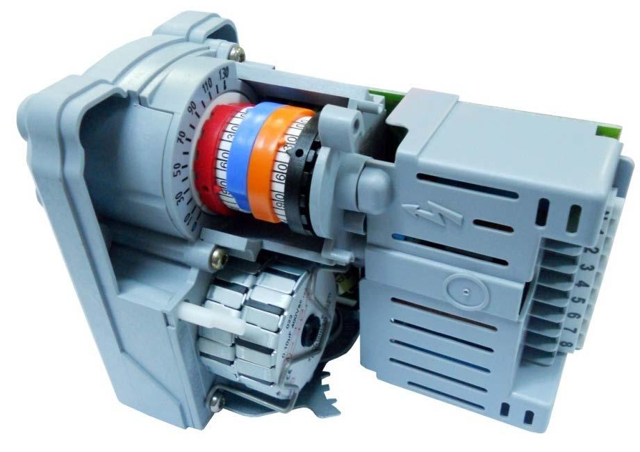 HAVA AYARI Modülasyonlu Brülörlerinde Oransal brülörlerde hava klapesi damper motoru vasıtasıyla hareket ettirilir. Gaz brülörlerindeki damper motorda üç kam bulunmaktadır. 1.
