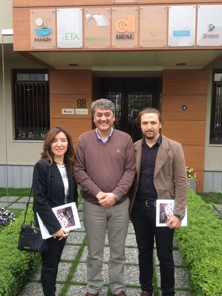 16 Mayıs 2016 Yönetim Kurulu Üyemiz Sn.Muhammed Ali AKBAL ve Gazi Üniversitesi Öğretim Üyesi Sn.Dt.Serra TOPAL; 3DRM Evre firmasının Genel Müdürü Sn.