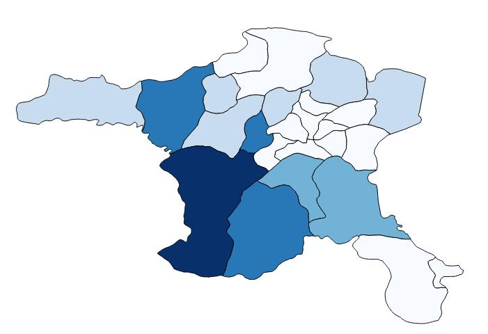 Kimyasal gübre kullanımı Türkiye de diğer sanayileşmiş ülkeler ile kıyaslandığında oldukça düşüktür.