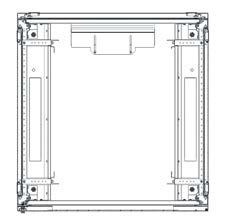 ikili Tip Rack Kabinler Teknik Çizim Üst Sac Arka Metal Panel an Panel ikey Profiller h1 g1 Ön Cam Kapı c d1 Sipariş Bilgisi Kabin üksekliği U ış enişlik () mm ış erinlik () mm Alt Taban Sacı ış