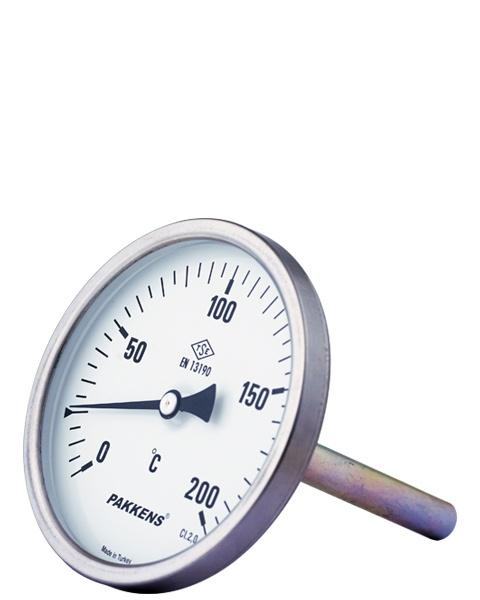Sıcaklık Ölçerler / Bi-Metal Termometreler / Genel Amaçlı Bi-Metal Termometreler / Ø 100 mm.
