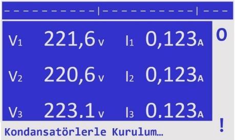 7 Kurulum esnasında cihaz bağlantılarıyla ilgili bir problem varsa Netvar ın çalışma ekranında Şekil 2.8 deki gibi bir uyarıyla kullanıcı bilgilendirilir. Şekil 2.8 Kurulum tamamlandıktan sonra Netvar otomatik olarak kademe testine başlar.