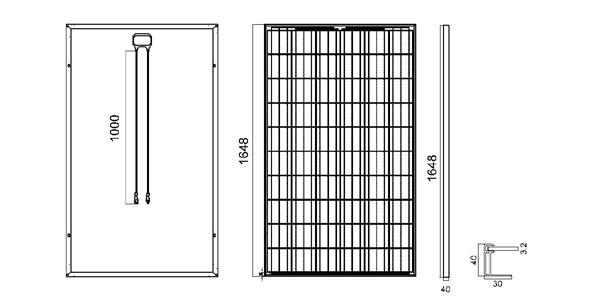 Çalışma Koşulları/ Working Conditions Max Sistem Voltajı / Maximum System Voltage DC 1000 V İşlem Sıcaklığı / Operating Temp.