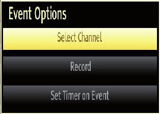 (Now) : Shows the current programme. Numeric buttons (Jump): Jumps to the preferred channel directly via numeric buttons. Blue button (Filter): Views filtering options.