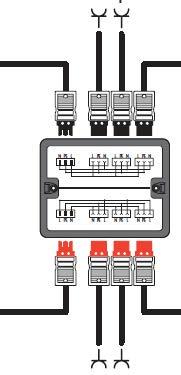 presence dedektör hattı 2 lamba için 4 1 242,04 770-631/311-000 Şebeke / UPS için tek faz dağıtım kutusu 4 1